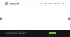 Desktop Screenshot of credenceid.com